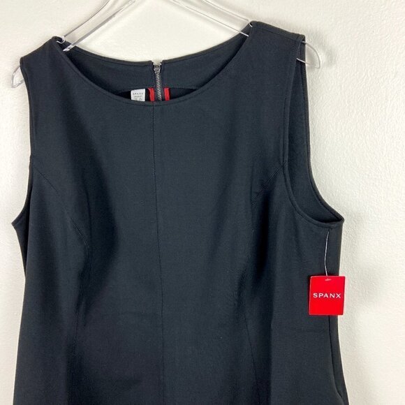 SPANX | The Perfect Fit & Flare Dress Classic Black 2X - Picture 8 of 13